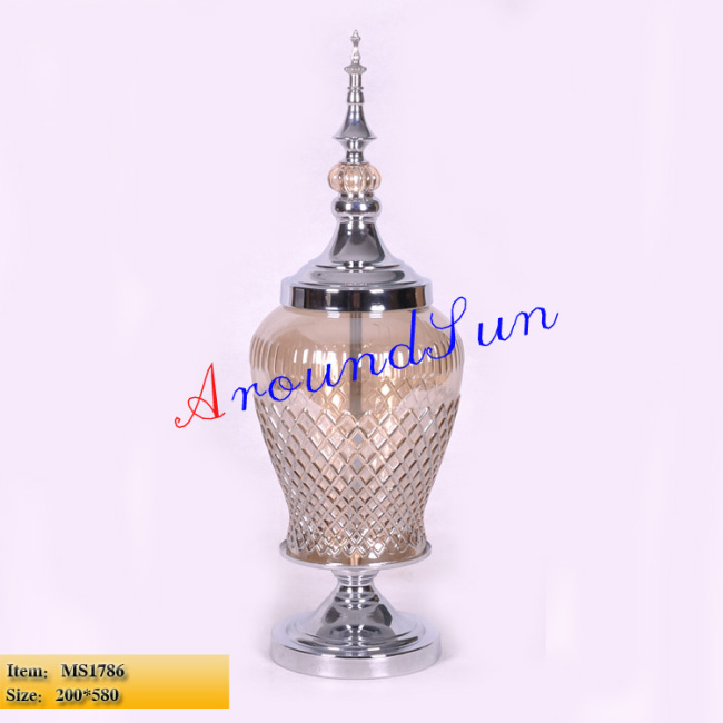 glass craft / home decoration / craft ornaments / table lamp