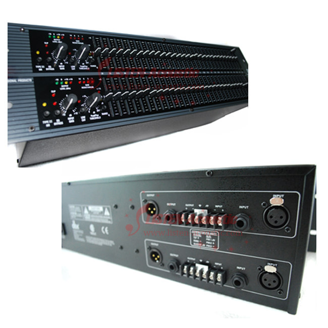 Dual-channel pro audio Graphic Equalizer 