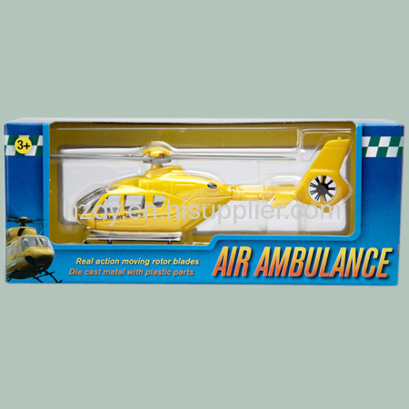 Toy helicopter packaging box