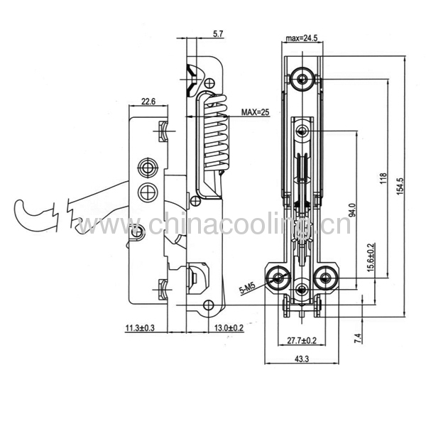 oven hinge