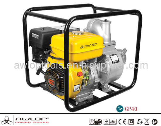 4 Inch Agricultural irrigation gasoline engine water pump GP40