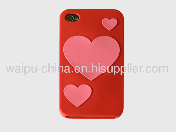 2012fashion silicone iphone 4S cover