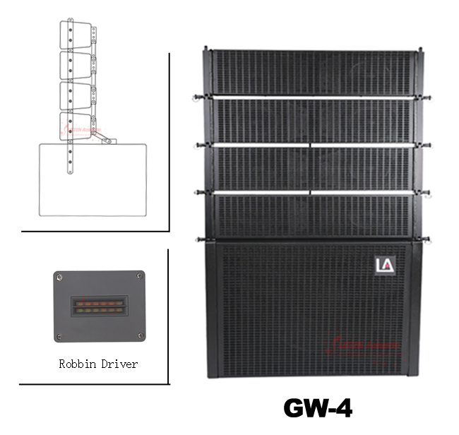 Alto-falantes Pa Speaker Box Line Array System GW-04