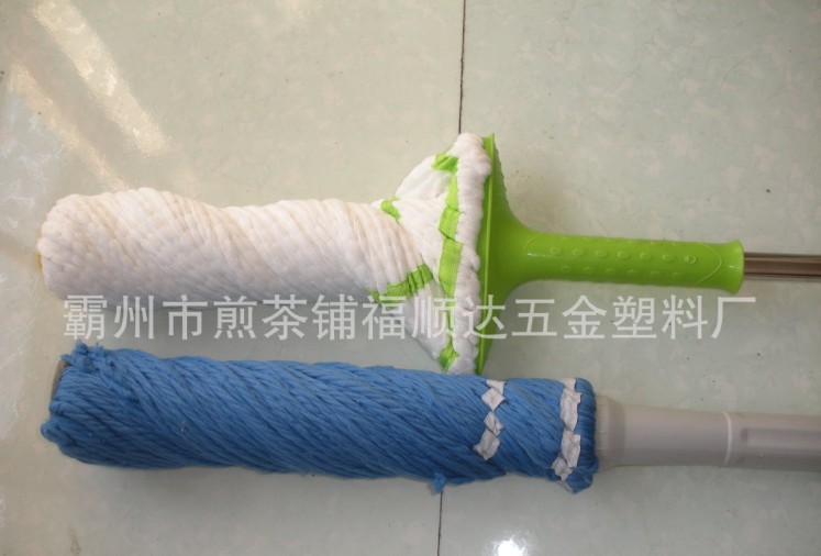 Stainless steel telescopic rod mop