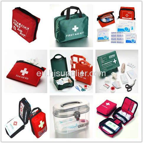 High quality ABS material wall mounted medium size First aid kits 