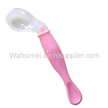 Best Sales BPA Free Baby Silicon Spoon 