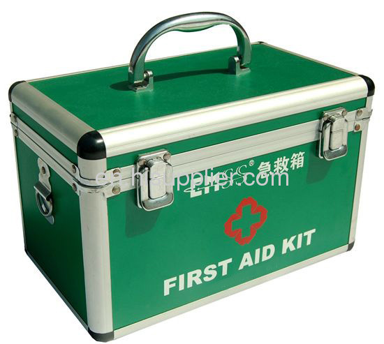Aluminum material table top doctor first aid box 