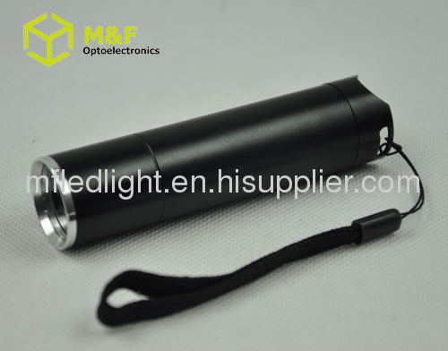 1w led flashlightsmall aluminum torch light for promotion