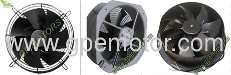 350mm EC AXIAL Fan impeller with EC Brushless motor andHigh-efficiency