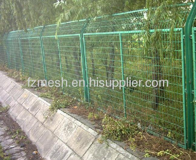 Welded highway guardrail low carbon steel wire fence