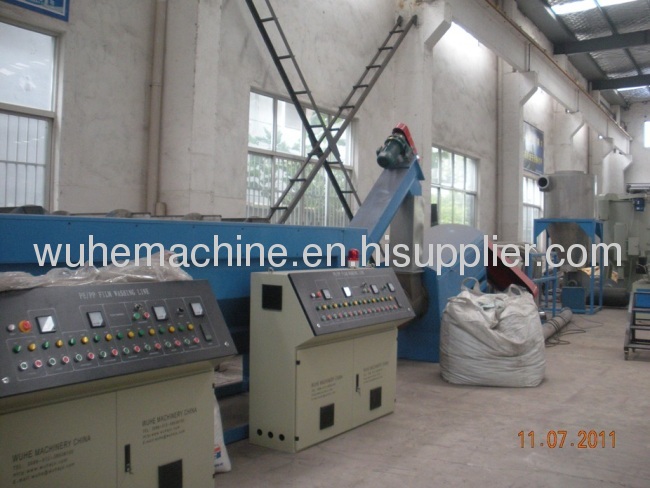 PE film recycling line 