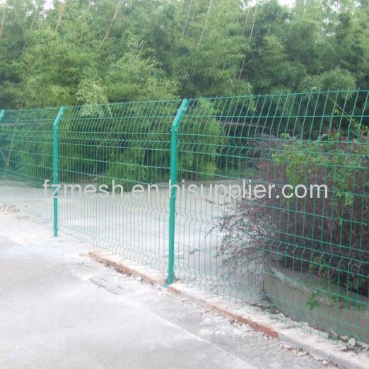 Low carbon steel double side fence