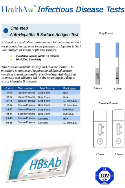 Rapid HBsAb Test Kits