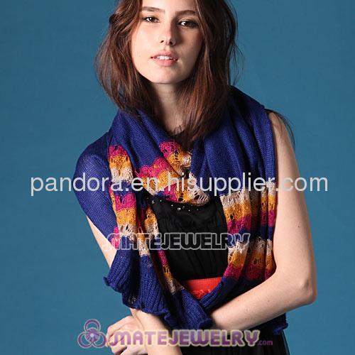 Wholesale Fashion Solid Color 100% Cotton Pashmina Shawls For Women Scarf