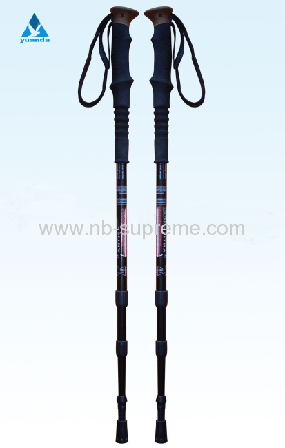 Telescopic alpenstock Adjustable Hiking Stick 