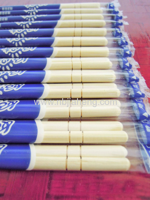 15 Pairs Japanese Bamboo Geisha Chopstick with plastic wrapped