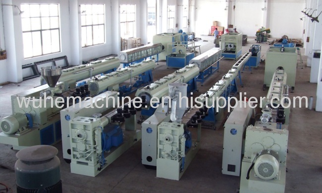 plastic pipe extrusion machine 