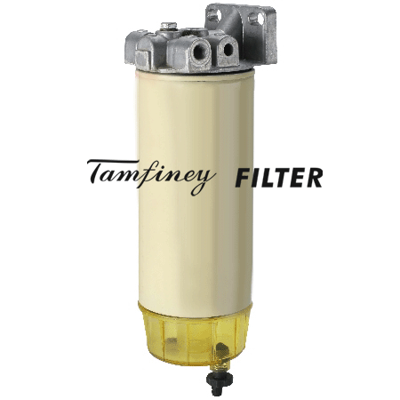 Fuel water separator assembly with base and bowl R120P