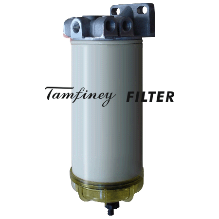 Fuel water separator assembly with base and bowl R120P