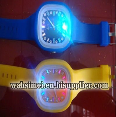 LCD Jelly silicone watch