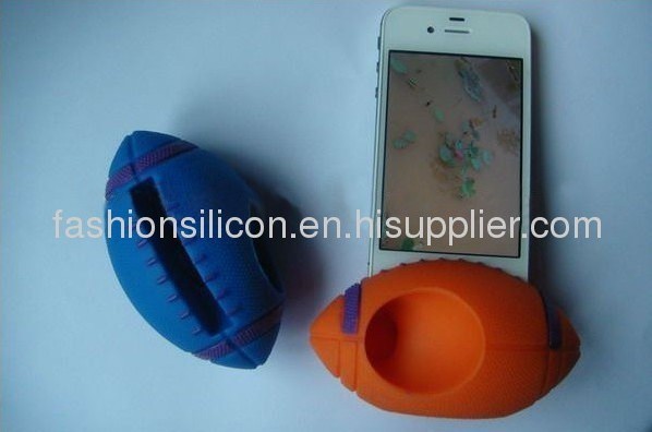 2012 cute beautiful music silicone horn for iphone 5