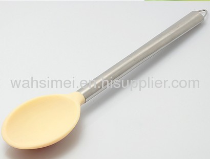 Silicon soup spoon in FDA&LFGB quality