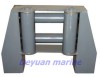 DIN type roller fairlead