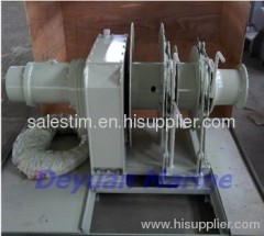 Electric mooring winch