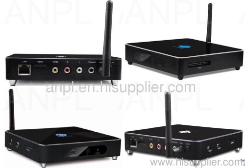 ANPL-STB980 Smart HD TV BOX ANROID 4.1 Jelly Bean 1.8GHz Dual Core CPU+400 GPU DVB-T Analog TV HDMI HD2160p 3DGame