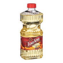 Lou Ana Pure Peanut Oil 24 Oz Plastic Bottle