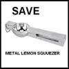 metal lemon squuezer