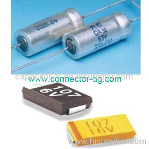 Tantalum capacitors, Tantalum electrolytic capacitors