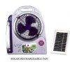 Solar Rechargeable Fan