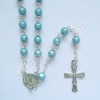 miracle acrylic pray rosary necklace