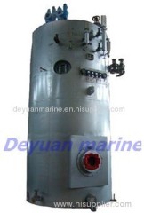 marine vertical hot oil boiler
