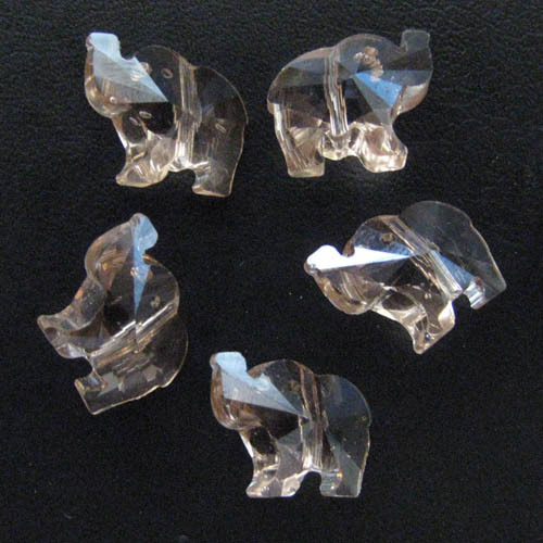 animal Chinese cut crystal beads