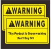 Cusotm PVC warning labels,custom pvc ESD stickers