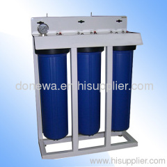 Triple Whole home filter system