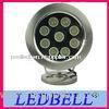 High Power 9w 12V / 24V Epistar Chip RGB Underwater Pool Led Lights