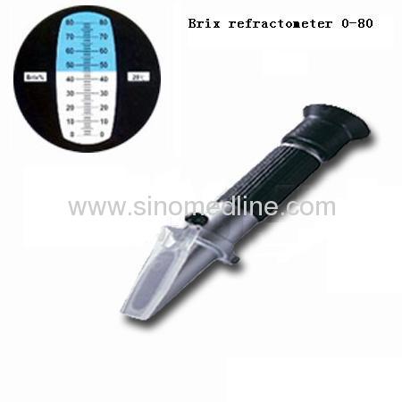 Brix refractometer 0-80