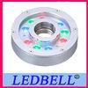 9w IP68 Stainless Steel Submersible Led Fountain Light, RGB Underwater Led Pool Lights