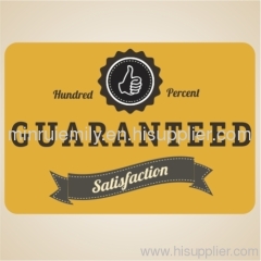 Custom 100% satisfaction quality guarantee stickers,privacy products quality stickers