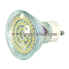 60pcs 3528Smd Gu10 glass cup Led Lamp Light Spotlight