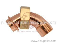 copper tube Bent nut connect CXF1