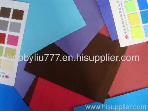 microfiber suede leather