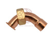 copper pipe Bent nut connect (flat neck) CXF1 d