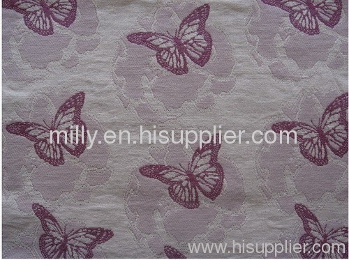 cotton lurex jacquard fabric