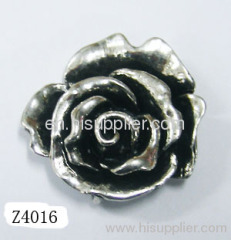 Z4016 Flower Shape Zinc Alloy Brooches