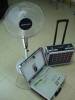 Solar portable power case,