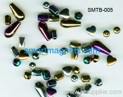 seven color hematite magnetic beads